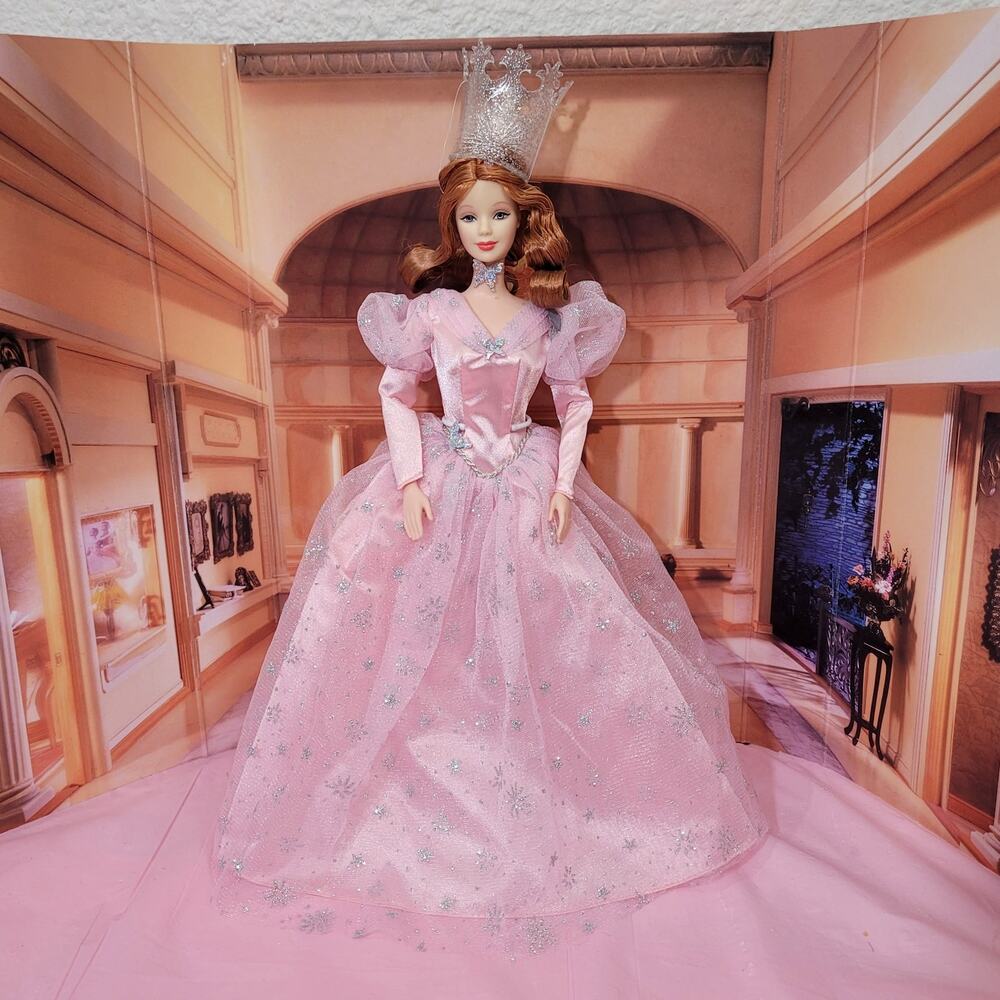 BARBIE Doll Glinda the Good Witch 2006 Pink Label Wizard of Oz Doll Mattel K8684
